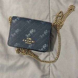Mini coach crossbody bag
